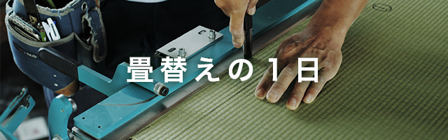 畳替えの一日